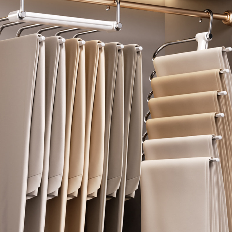 Stainless Steel Foldable Coat Hanger